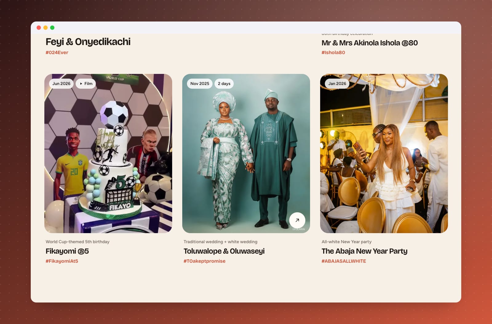 Eventsbydidi