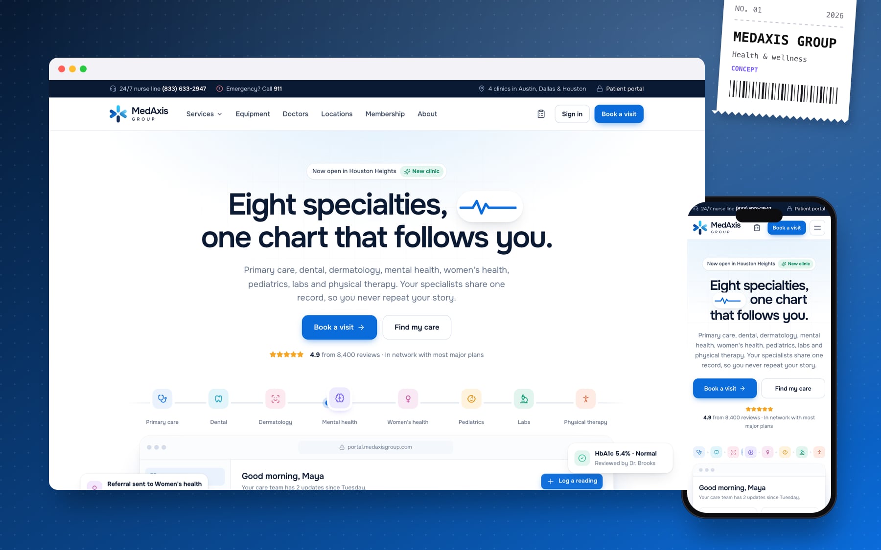MedAxis Group website