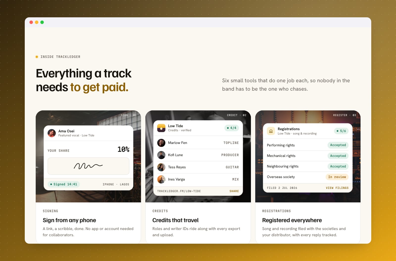 TrackLedger